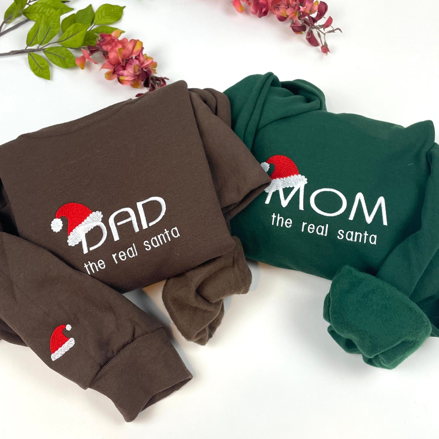 Dad Santa Sweatshirt - Christmas Crewneck Sweatshirt
