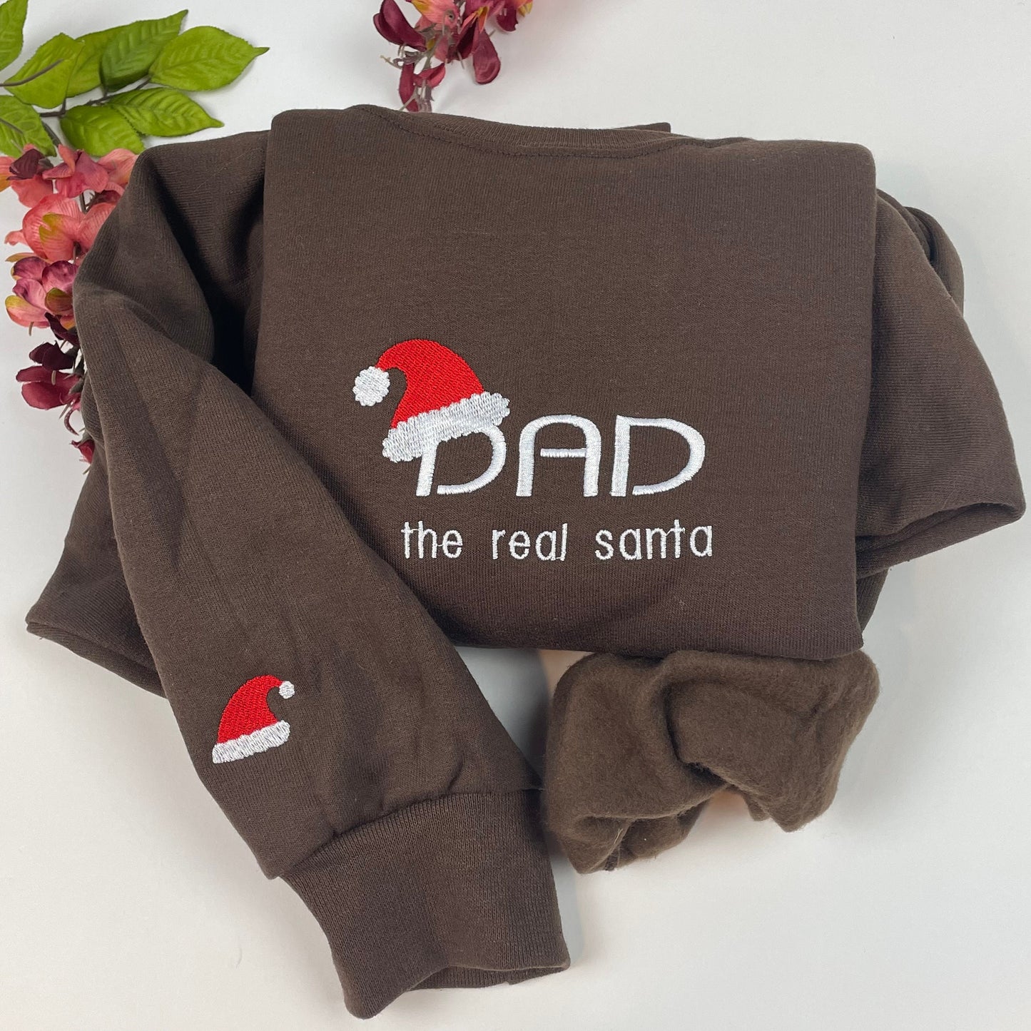 Dad Santa Sweatshirt - Christmas Crewneck Sweatshirt