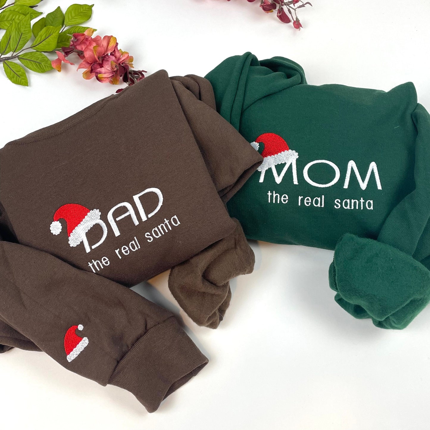 Dad Santa Sweatshirt - Christmas Crewneck Sweatshirt