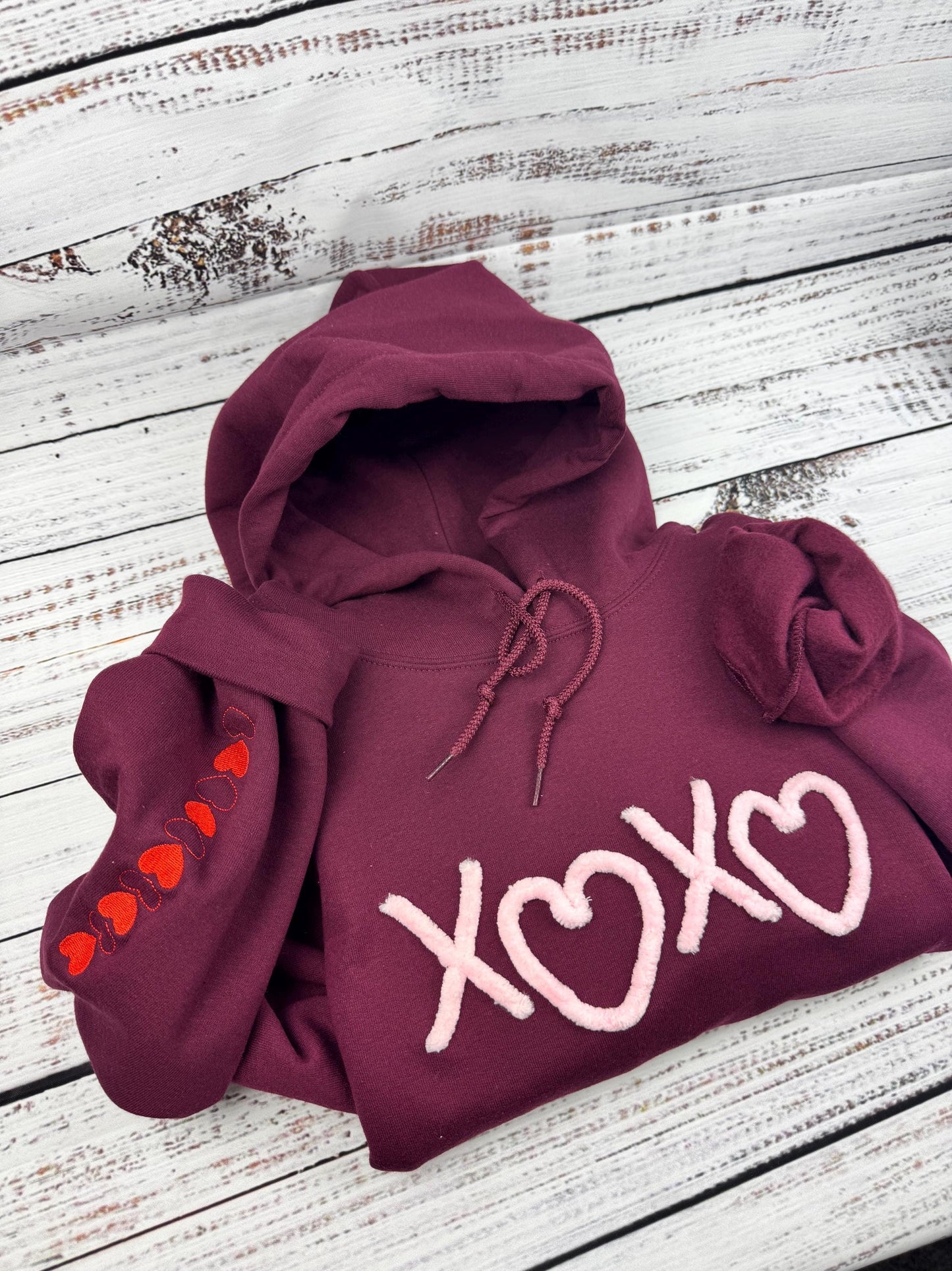 Womens XOXO Valentines Hearts Sweatshirt, Valentine's Day Shirt, Hearts Valentine, Valentine Sweatshirt, Women's Valentines Day Sweatshirt,