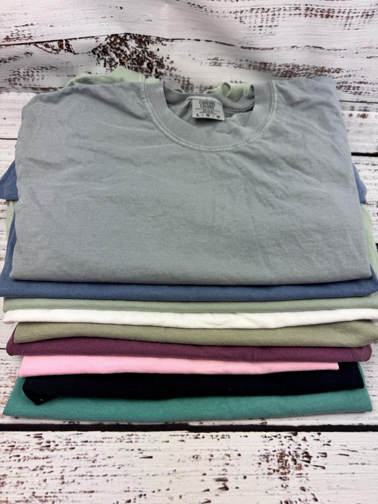 Embroidered Comfort Colors® Custom Dad Shirt, Cute Fathers Day Gift, Gift For Dad, New Father’s, Custom Dad Est Shirt, Gift for Grandpa