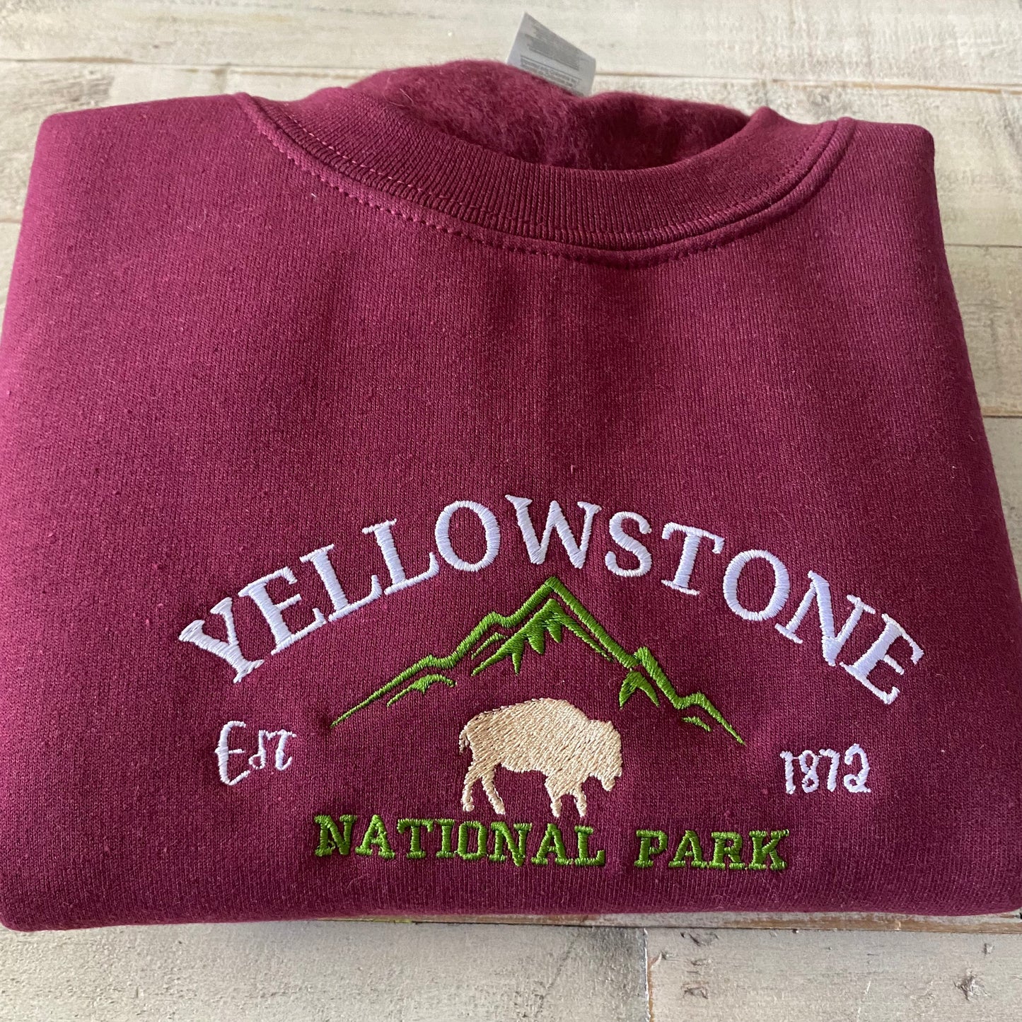 Yellowstone Embroidered Sweatshirt