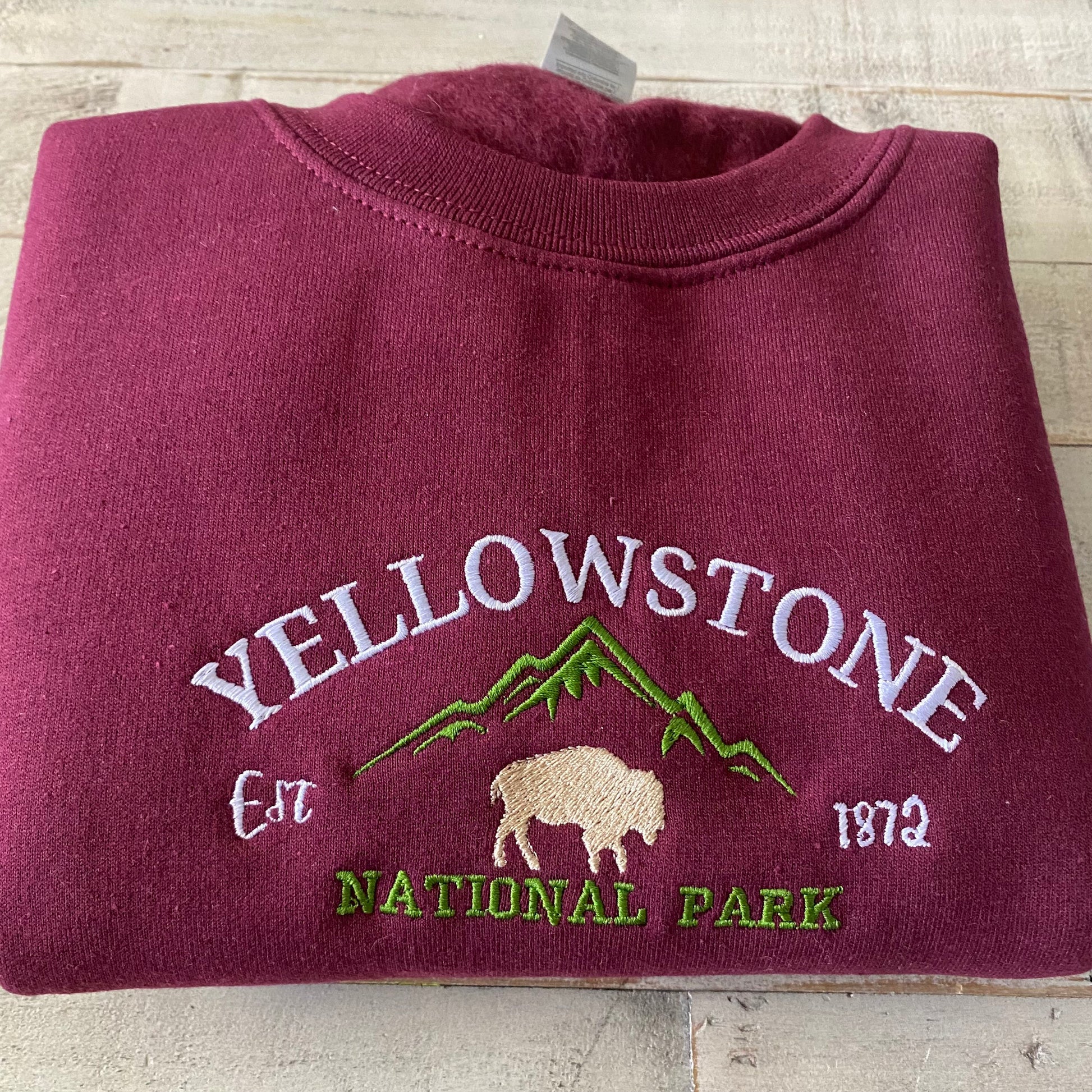 Yellowstone Embroidered Sweatshirt