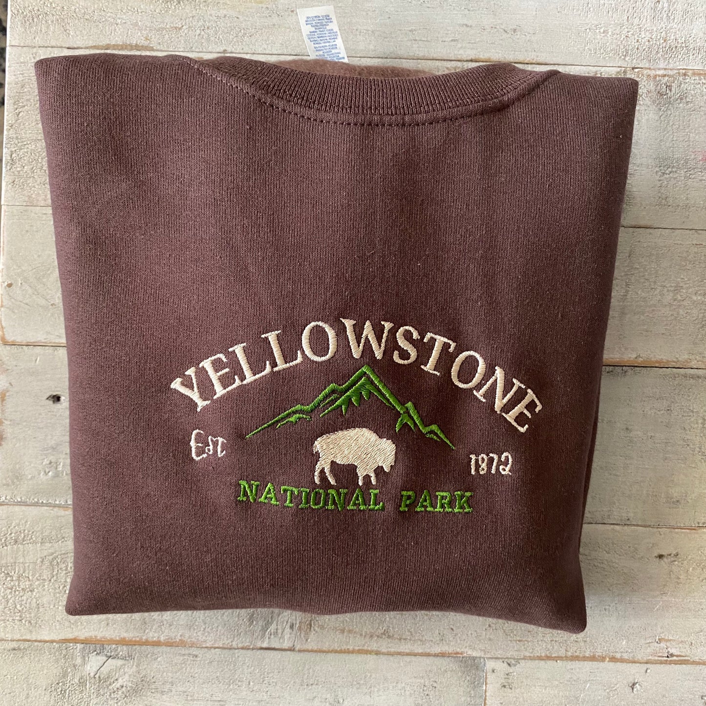 Yellowstone Embroidered Sweatshirt