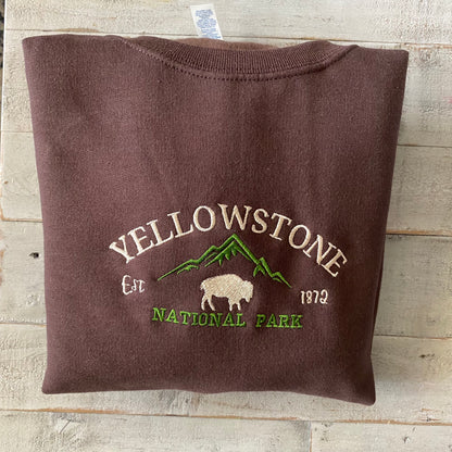 Yellowstone Embroidered Sweatshirt