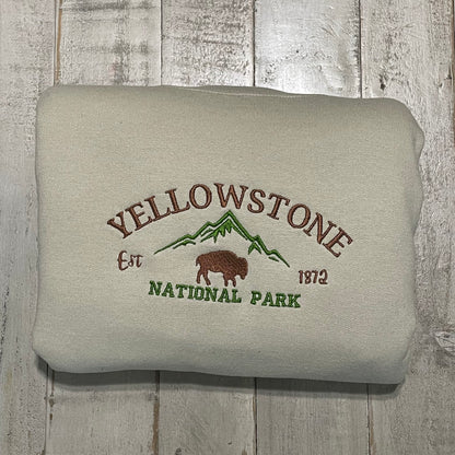 Yellowstone Embroidered Sweatshirt