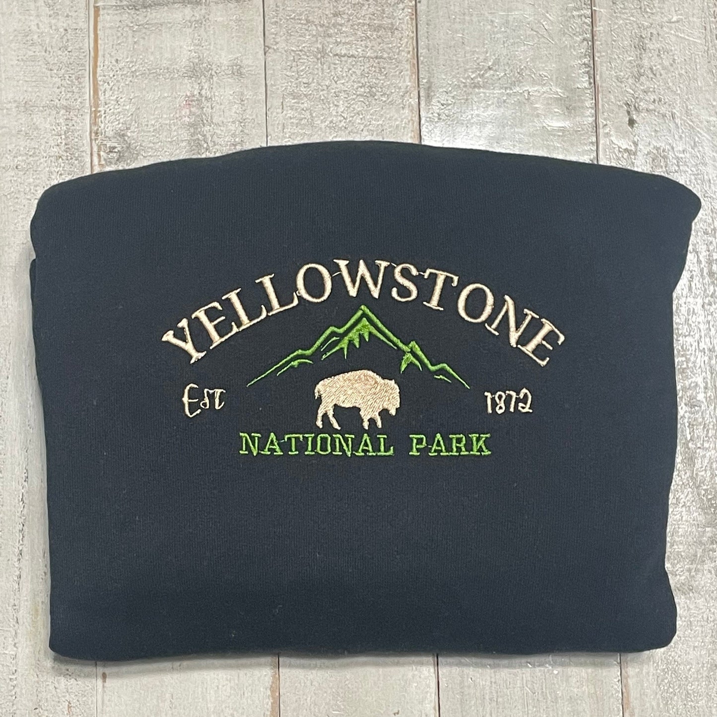 Yellowstone Embroidered Sweatshirt