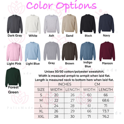 Giraffe Embroidered Crewneck- Trendy Crewneck