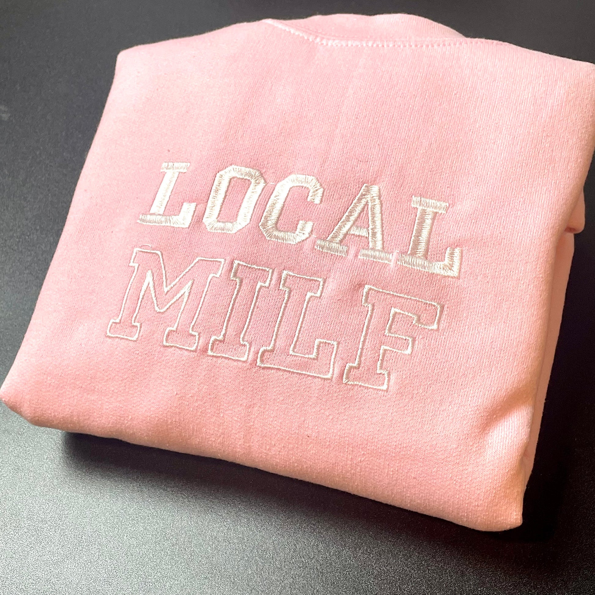 MILF Embroidered Sweatshirt - Funny Sassy Gift for Women - Bold Statement Pullover - Trendy Mom Gift