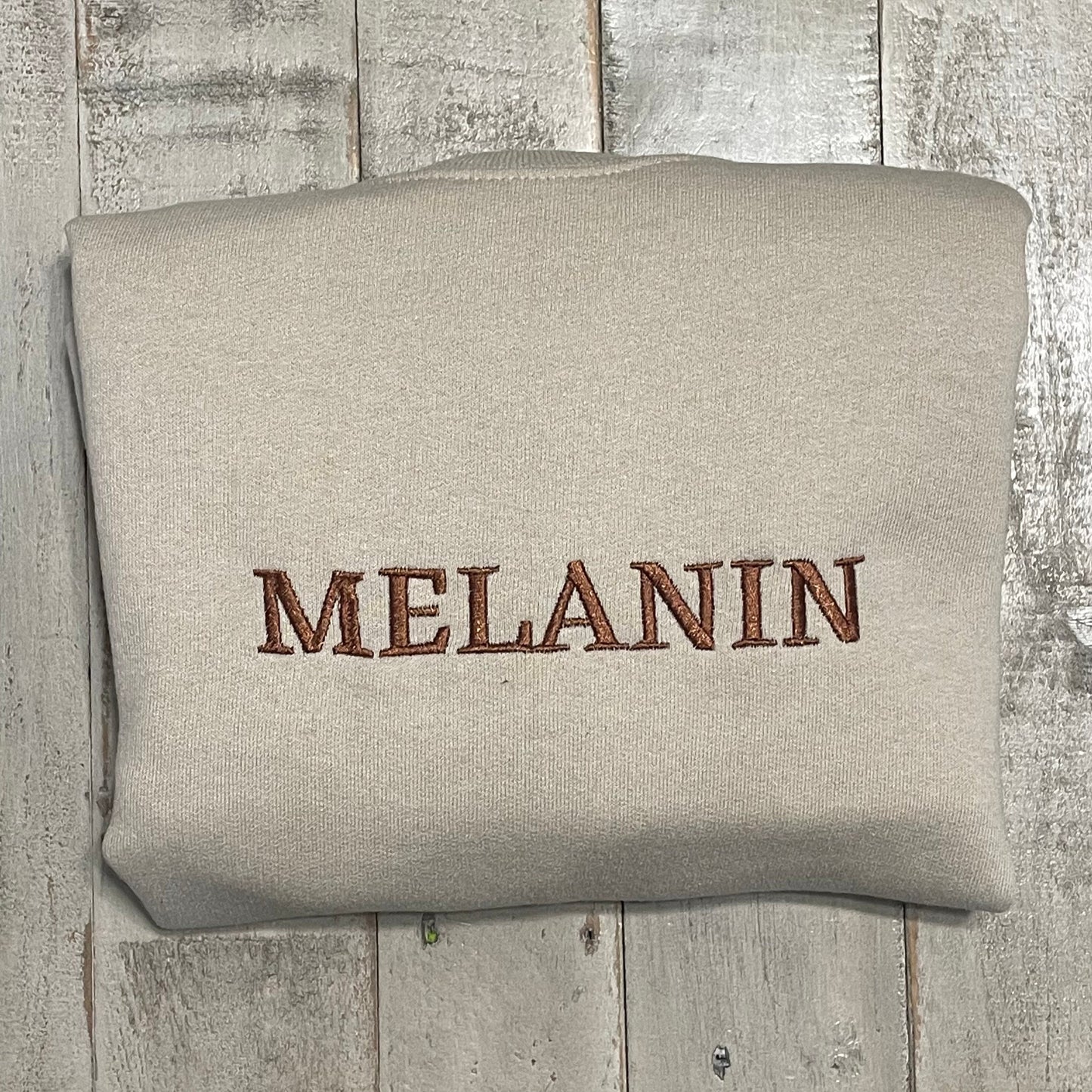 Melanin Embroidered Shirt - Black Pride - Melanin - Shades of Beauty