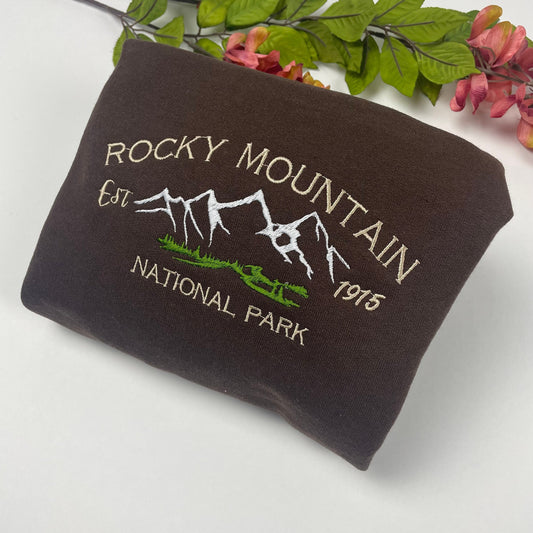 Rocky Mountain National Park Embroidered Shirt - Colorado (MOUNTAIN)