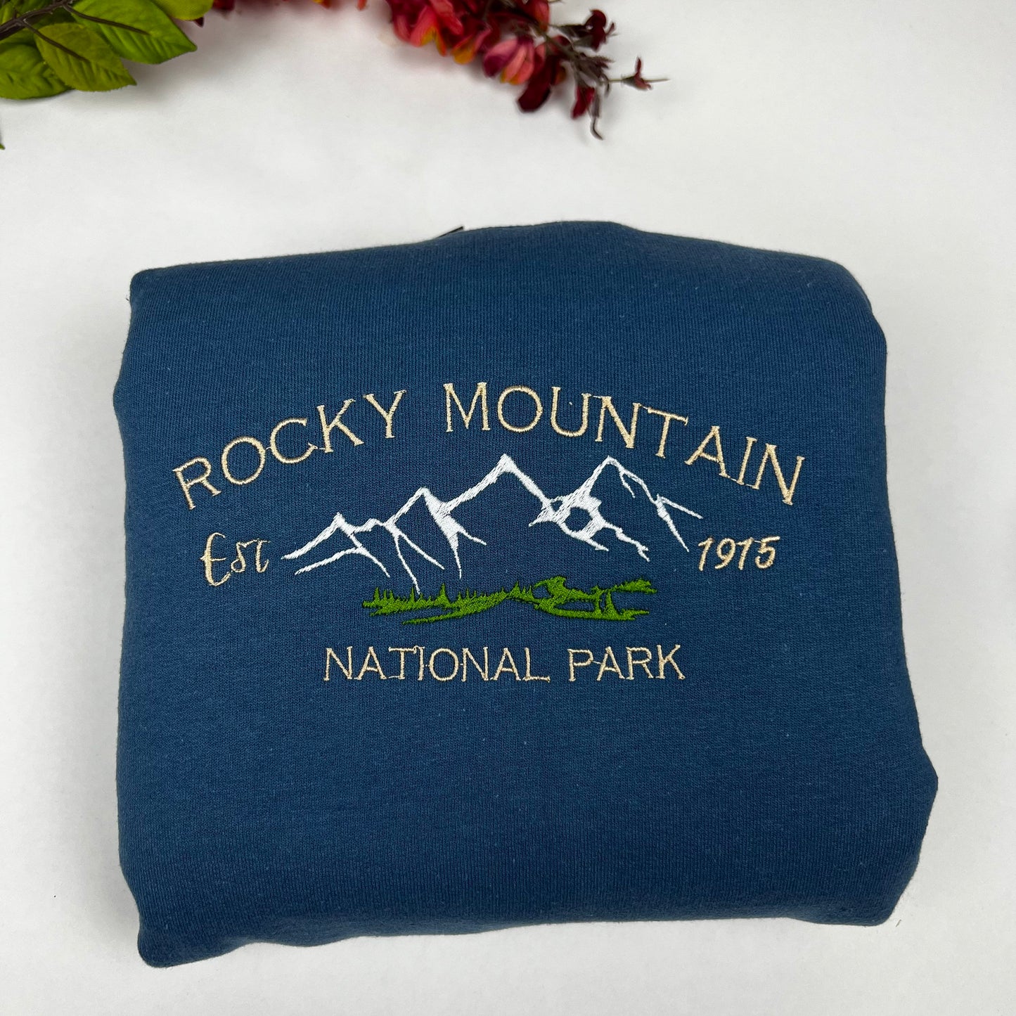 Rocky Mountain National Park Embroidered Shirt - Colorado (MOUNTAIN)