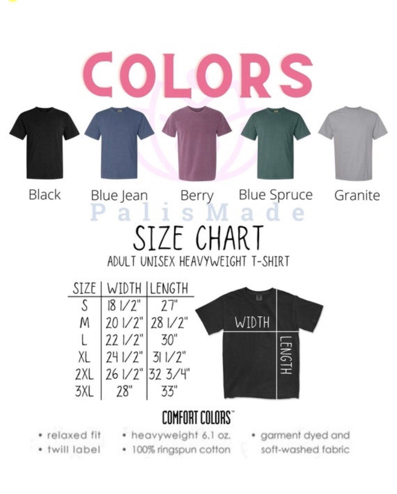 Custom embroidered Mom t-shirt - Dad Embroidered T-shirt. Comfort Colors Embroidered T-shirt - Mother’s Day Gift - Father's Day