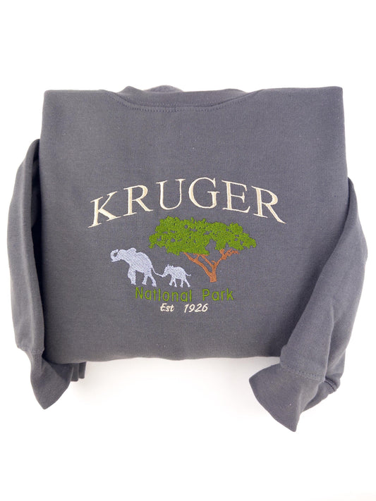 Kruger Embroidered Sweatshirt - Kruger National Park