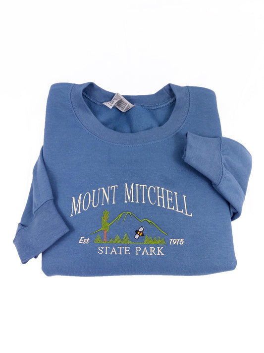 Mount Mitchell National Park Embroidered Shirt