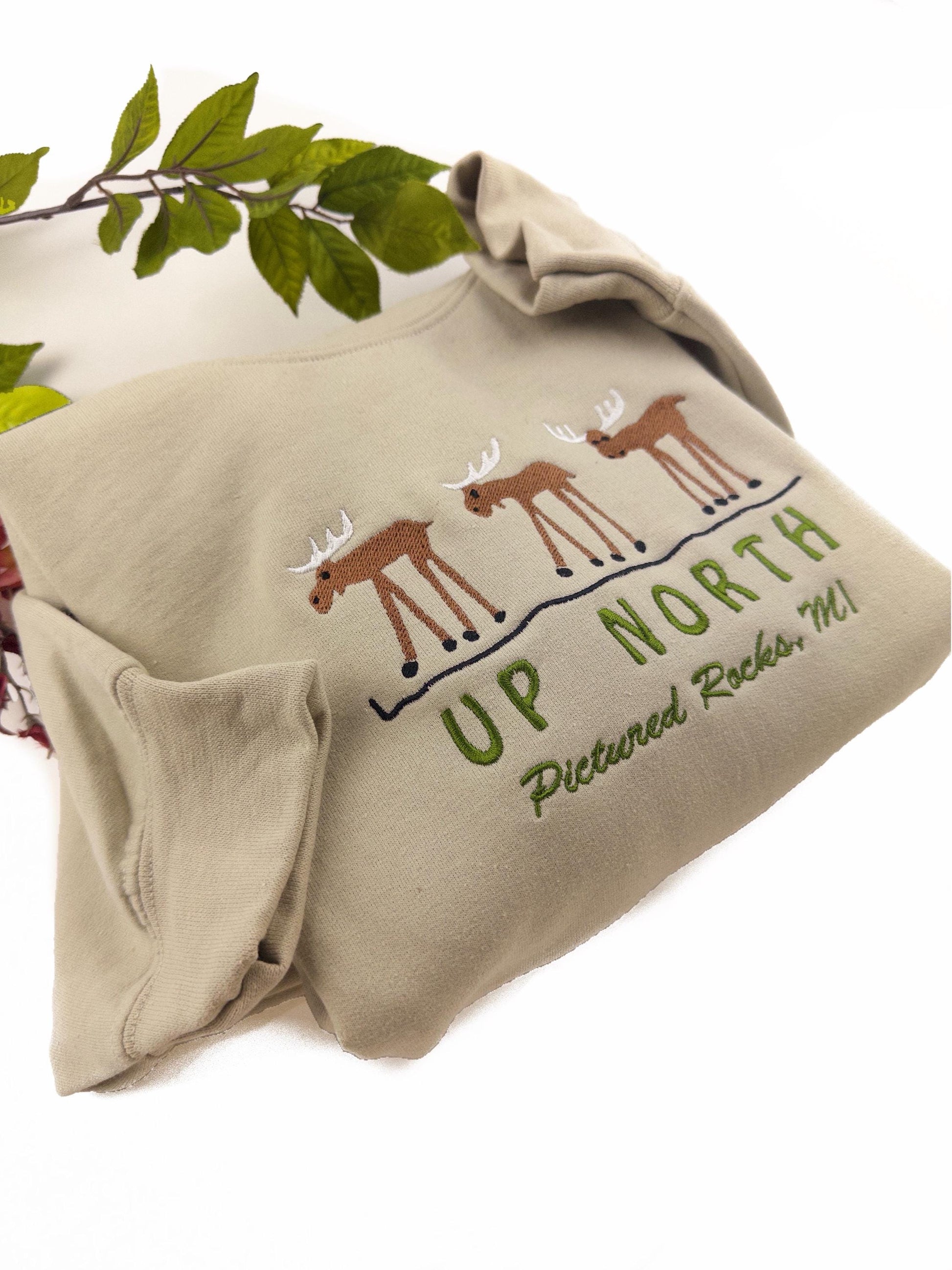Up North Sweatshirt - Pictures Rocks Michigan Shirt