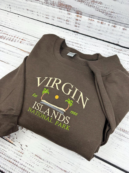 Virgin Islands National Park Hoodie - St. John Inspired Sweatshirt - Cozy Tropical Gift