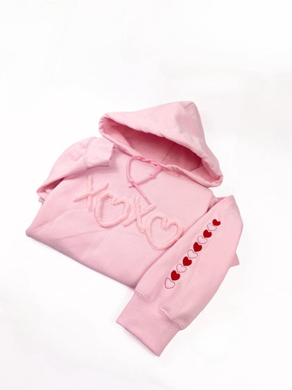 Womens XOXO Valentines Hearts Sweatshirt, Valentine's Day Shirt, Hearts Valentine, Valentine Sweatshirt, Women's Valentines Day Sweatshirt,