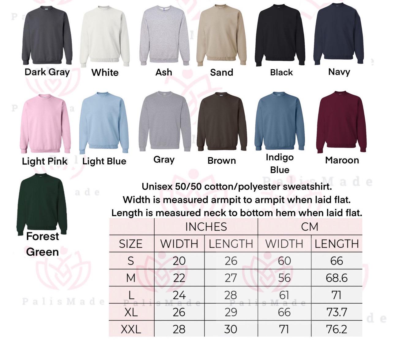 Sequoia National Park Embroidered Crewneck Sweatshirt - Red Woods