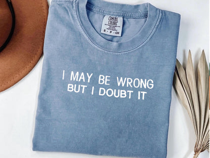 Personalized Comfort Colors® Embroidered T-Shirt - Custom Gift Idea