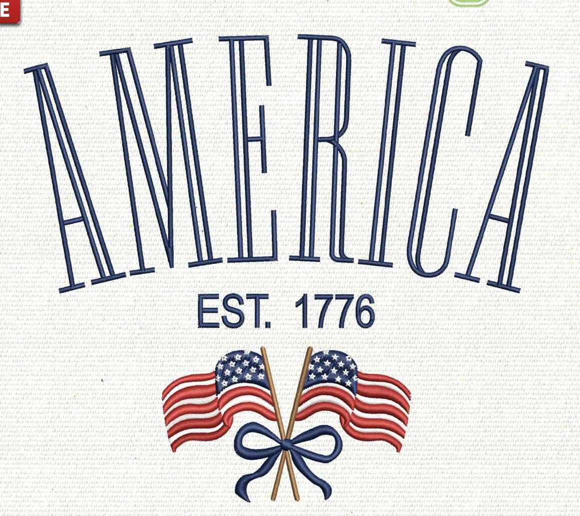 America Est. 1776 T-Shirt – Comfort Colors USA Tee – Vintage Patriotic Shirt – 4th of July Shirt – Independence Day Gift – Unisex Soft Tee