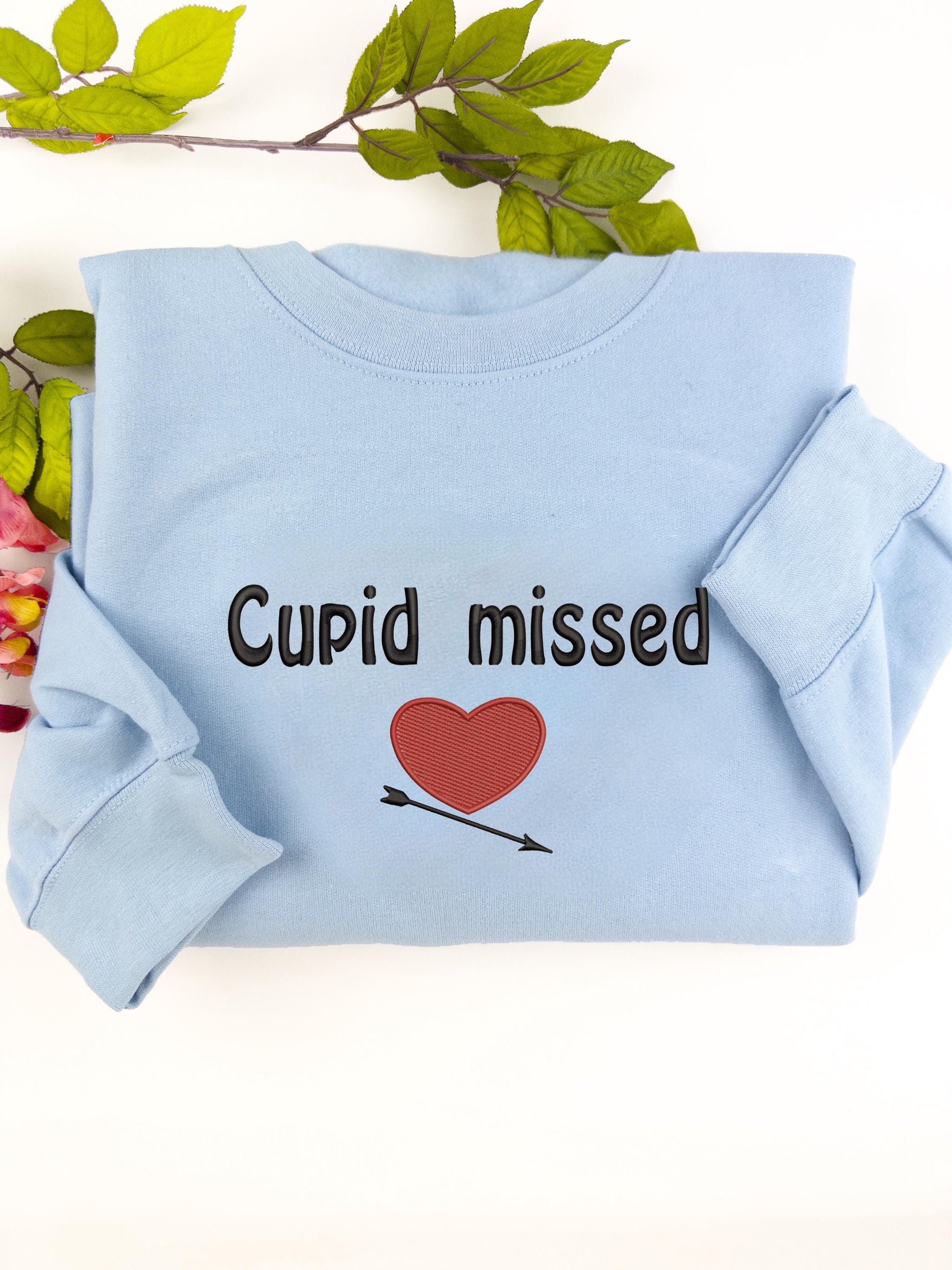 Create Your Own Embroidered Sweatshirt – Personalized Text Crewneck – Customize Your Shirt