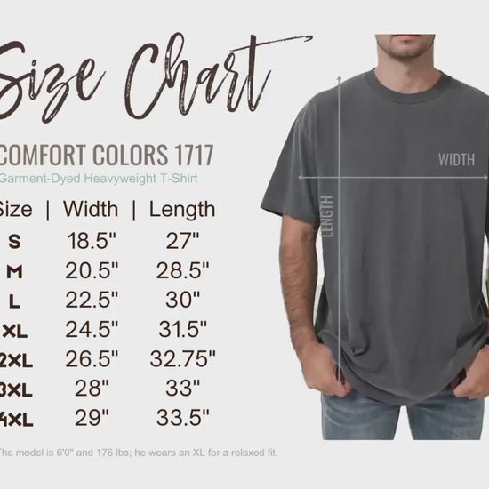 Embroidered Comfort Colors® Custom Dad Shirt, Cute Fathers Day Gift, Gift For Dad, New Father’s, Custom Dad Est Shirt, Gift for Grandpa